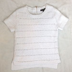 Ann Taylor spring summer chunky knit sweater top